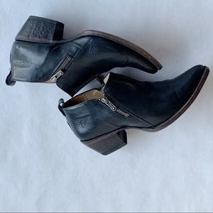 Frye Black Ankle Boots